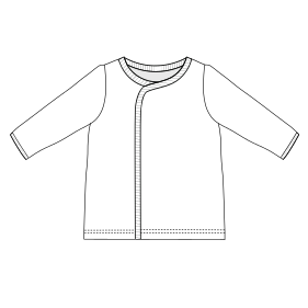 Fashion sewing patterns for BABIES Blouses